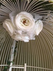 French Victorian Large Bird Cage 6 ft (Approx) Wedding Card Holder