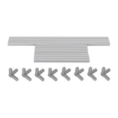 11pcs Wedding Flower Stands Flower Holder Rectangular For Wedding Decorations