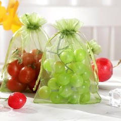 Versatile Olive Green Organza Bags – 100Pcs 4×4.72” for Jewelry & Gifts