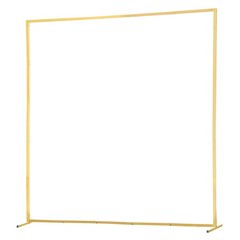 VEVOR Arch Backdrop Stand 6.6 x 6.6 ft Square Metal Arch Stand Wedding Party