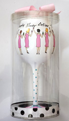 Bride Bridesmaid Goblet Mud Pie i do! Toasting Love Engagement Wedding Marriage