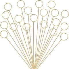 20 Pcs Floral Pick Card Holder Picture Holders Wire Clip for Tables, DIY Craft