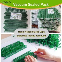 100 Pcs Plant Support Clips,Plastic Clips for Securing Plants,Tomato Vin