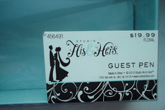 Studio His & Hers White Pearl Pen Ideal For Weddings