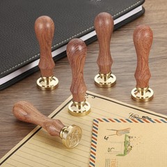 Alphabet K Wax Seal Stamp Initial Letter Sealing Wax Classic Retro