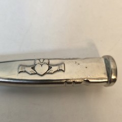 Mullingar Pewter Claddagh Design Irish Wedding Cake Knife 12.5″ Ireland Box