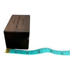 Walnut Wood Wedding Ring Box Ephesians 5:31 Religious Scripture Engraved Brown