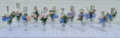 Large Lot Wedding Florals 15 Centerpieces 2 Bouquets Arch Decorations