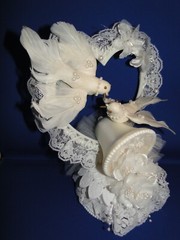 New Wilton Designer Series Crowning Glory Wedding Cake Top # 103-405