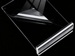Clear Acrylic Sign Holder, Display Stand, Plastic Card Holder