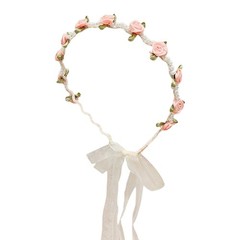 Elegant Pearls Rose Sweet Headwear For Weddings Parties Special Occasion