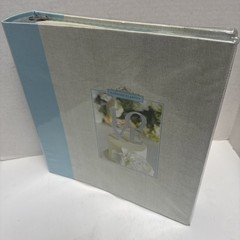 Gartner Studios Wedding Planner Organizer Book Light Blue 3 Ring Binder