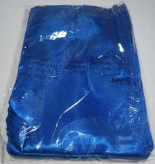 18- NEW 5 Pack Satin Chair Sashes Royal Blue Durable Chair Bows Shiny 90 TOTAL