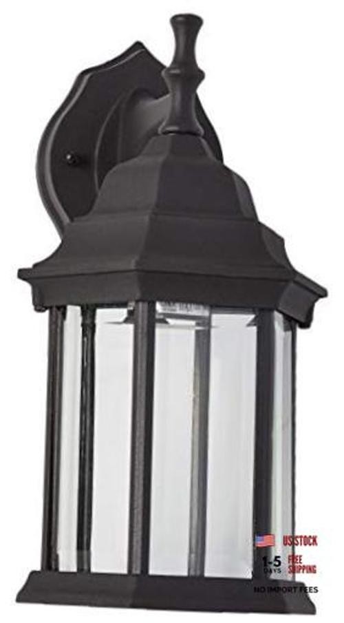 Westinghouse Lighting 6783100 One-Light, Textured Finish on Cast Aluminum Black