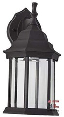 Westinghouse Lighting 6783100 One-Light, Textured Finish on Cast Aluminum Black