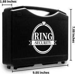 Ring Bearer Security Box Gifts Ring Security Wedding Set Accessory, Include A…
