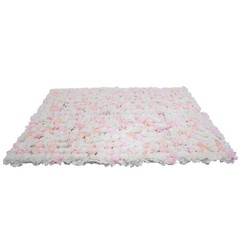 20PCS Artificial Silk Hydrangea Flower Wall Panels 40 × 60 cm Wedding Backdrop
