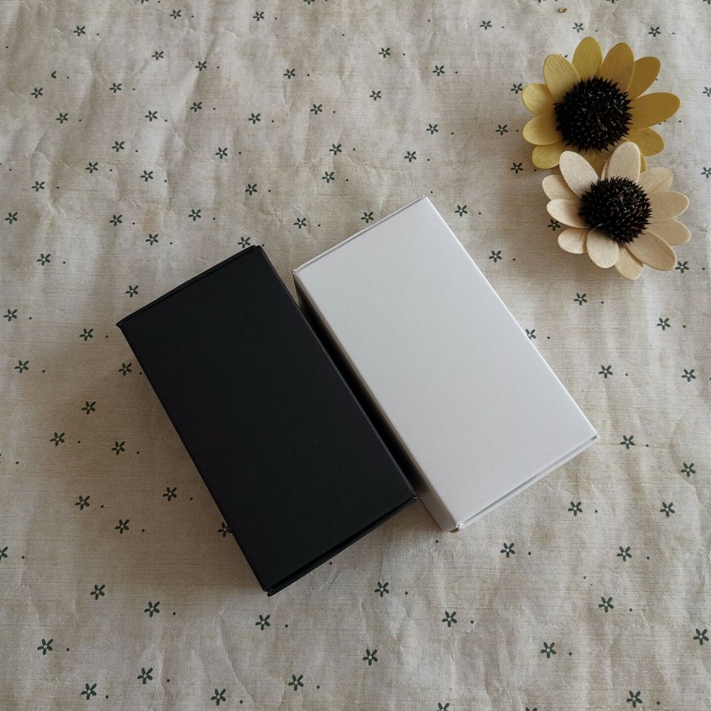 100 Black Kraft White wedding favor boxes birthday party favor cookie candy box