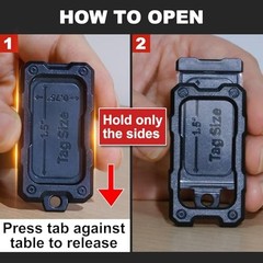 Pcs Solid Plastic Key Tags with O Rings, Custom Bulk Keychain Blank 16