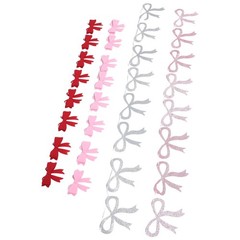 Mother’s Day Butterfly Flag Baby Shower Bow Garland for Coquette Room