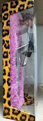 Wild Eye Designs High Heel Cake Server Cheetah Design Removable Magnet Heel NIB