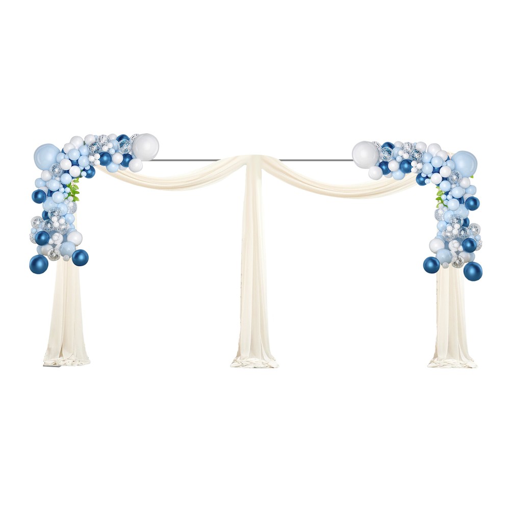 10x20ft Backdrop Stand, Wedding Party Backdrop Stand Pipe Kit Curtain Frame NEW