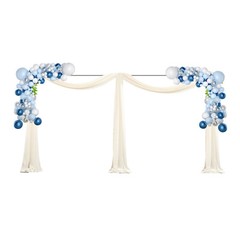 10x20ft Backdrop Stand, Wedding Party Backdrop Stand Pipe Kit Curtain Frame NEW