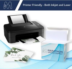 MOS A2 White Envelopes 4.4 x 5.75 Inch 500 Pack — Self-Seal A2,