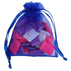 Royal Blue Organza Gift Bags Multiple Sizes in Sets of 20, 50 or 100