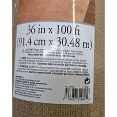 Amsys Aisle Runner 36 in x 100 ft Burlap Style Wedding Event Decor New