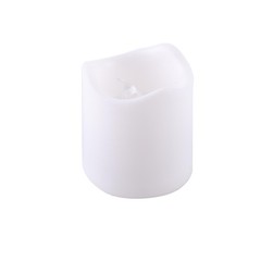 12 WHITE 2″ tall LED Votive Candles Lights Party Wedding Centerpieces Supplies