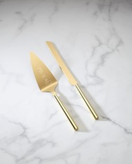 kate spade new york Charmed Life 2-Piece Dessert Servers, Gold