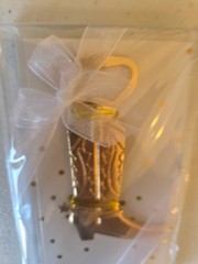 Gold Metal Boot-Shaped Bottle Opener Wedding Favor Set Cowboy Western Theme