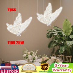 2PCS Butterfly Floor Lamp 110V Wedding Decor Aisle Light 25W LED Butterfly Lamp