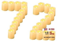 Flameless LED Votive Candles 72 Pack, 1.5″ x 2″, 72PCS 2-Inch Standard Votive