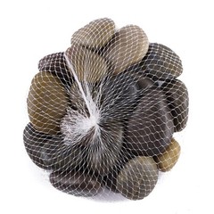 ASSORTED BROWN 2 lbs Natural Gravel Pebble Stones Decorative Party Vase Fillers