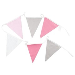 Fabric Bunting Banner Wedding For Birthday Baby Shower Party Home Decoration