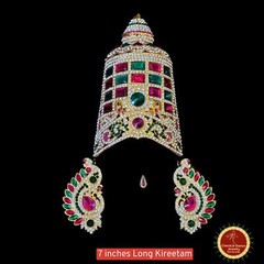 Designer Goddess Varalakshmi AMMAVARU KIREETAM SET | Amman Pooja Festivals