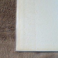 Vintage Hallmark Wedding Photo Album Original Slipcover Floral Embossed