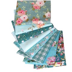 Cotton Fabric Bundle Fat Quarters 18″x22″ Pre-Cut Quilting Sewing Patchwork 8pcs