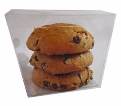 Box Clear Food Grade PET Party Favor Boxes Pre-Folded Cubes 25 units 3×3.5×3 in