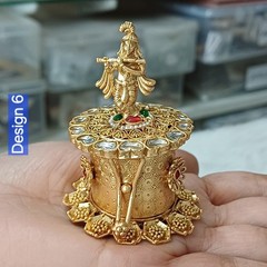 Sindoor box,Kumkum box,Rajwadi Kankavati,Wedding favor,Pooja accessory