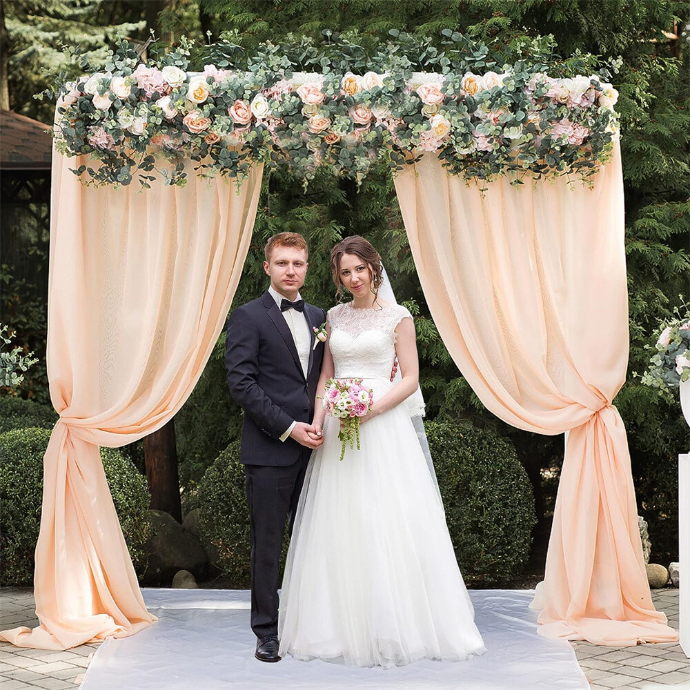Backdrop Stand 10 Ft Adjustable Background Support System Kit for Wedding Party