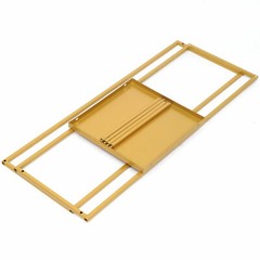 Gold Metal Tabletop Flower Stand 70 cm Wedding Centerpiece