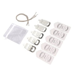 24 Set Baby Bottle Opener Zinc Alloy Cute Baby Bottle Shaped Bottle Opener Baby