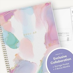 Ashley G 2026-2027 Weekly and Monthly 8.5″ x 11″ Multi Color Smoke- 2026/2027