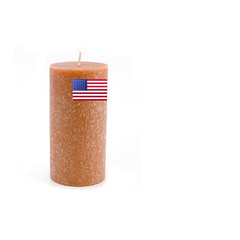 Root Candles Unscented Pillar Candles Beeswax Enhanced Textured Timberline