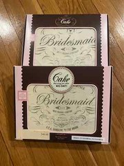 Bridesmaid gift Tshirts- Pre-shrunk with fun wording: Size Small x 2