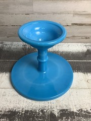 Mosser Blue Cake Stand 9″x7″