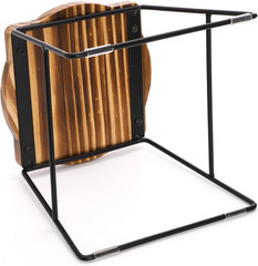 4-Piece Wooden Buffet Risers for Dessert and Food Displays